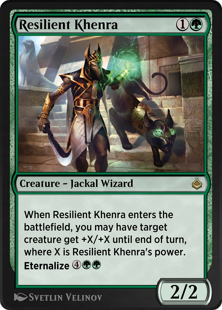 Resilient Khenra (AKR-212)  - Amonkhet Remastered