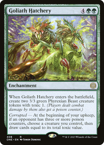 Goliath Hatchery (ONE-408)  - Phyrexia: All Will Be One