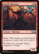 Hostile Minotaur (M20-331)  - Core Set 2020