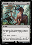 Deadly Rollick (CMM-147)  Foil - Commander Masters