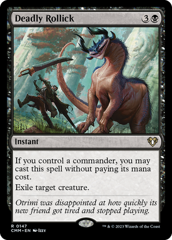 Deadly Rollick (CMM-147)  Foil - Commander Masters