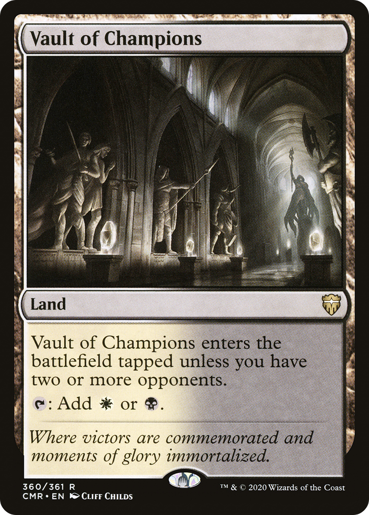 Vault of Champions (CMR-360)  - Commander Legends