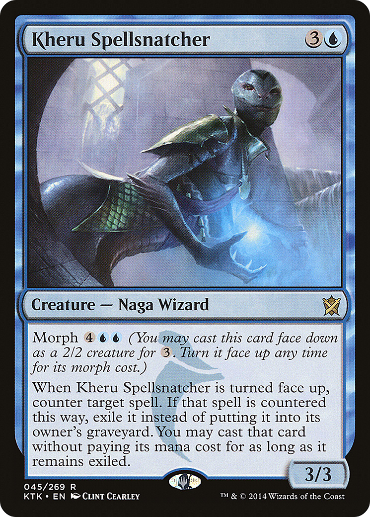 Kheru Spellsnatcher (KTK-045)  Foil - Khans of Tarkir