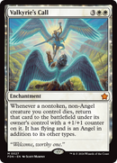 Valkyrie's Call (FDN-027)  Foil - Foundations: (enchantment)