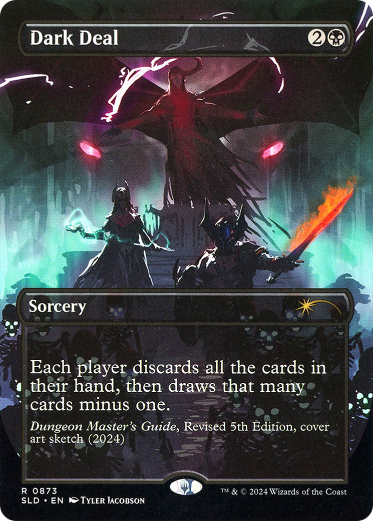 Dark Deal (Rainbow Foil) (SLD-873)  Foil - Secret Lair Drop (Borderless)