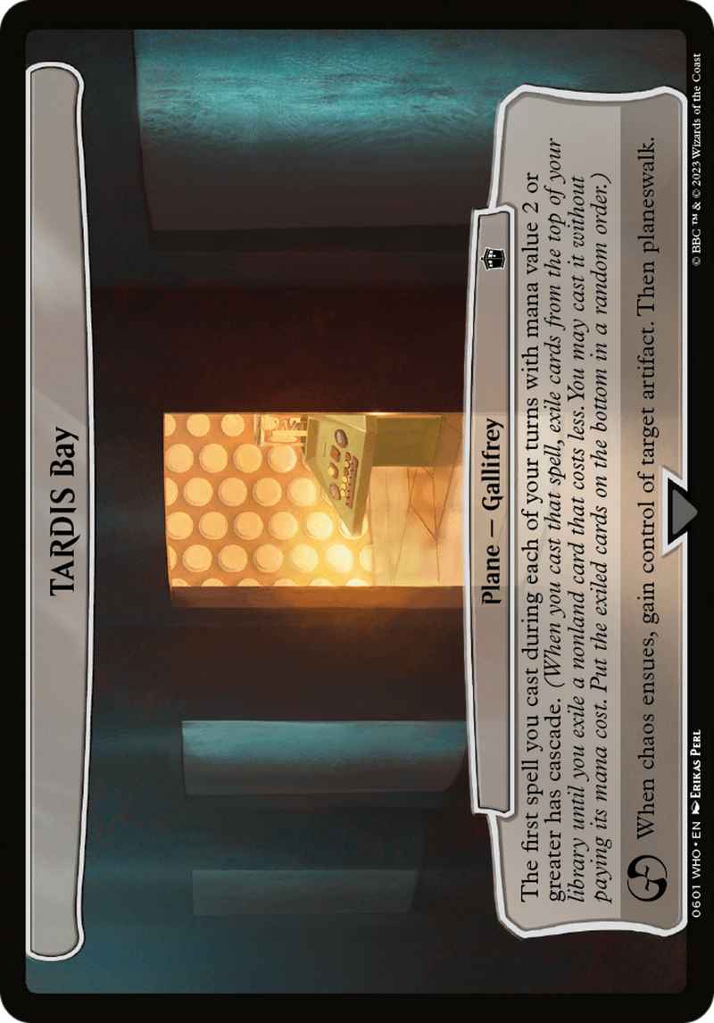 TARDIS Bay (WHO-601)  - Doctor Who
