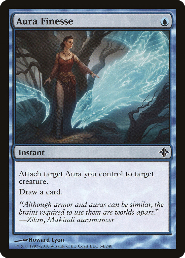 Aura Finesse (ROE-054)  - Rise of the Eldrazi