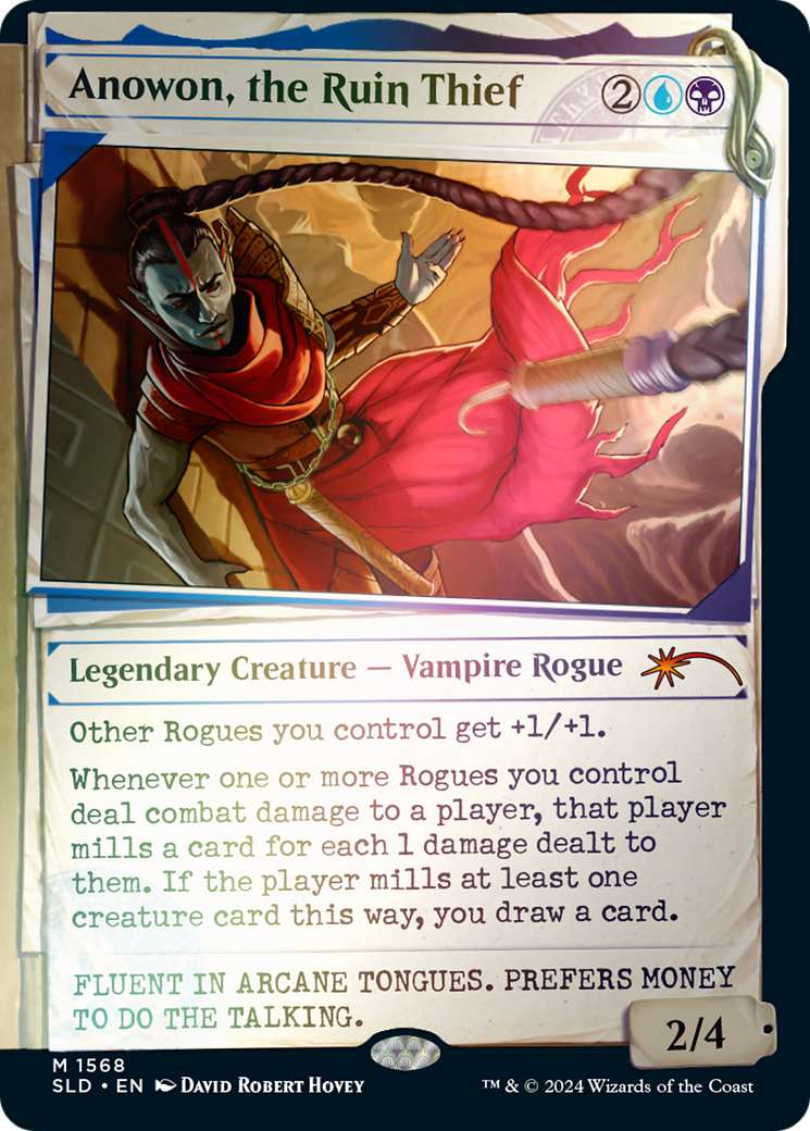 Anowon, the Ruin Thief (Rainbow Foil) (SLD-1568)  Foil - Secret Lair Drop: (Showcase)