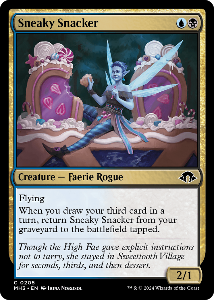 Sneaky Snacker (MH3-205)  Foil - Modern Horizons 3
