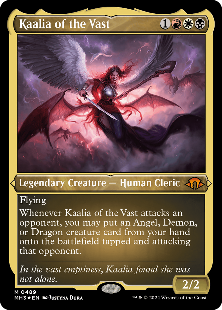 Kaalia of the Vast (Foil Etched) (MH3-489)  Foil - Modern Horizons 3