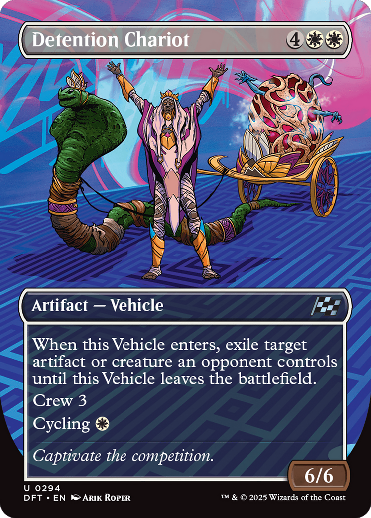 Detention Chariot (Borderless) (DFT-294) - Aetherdrift (Borderless)