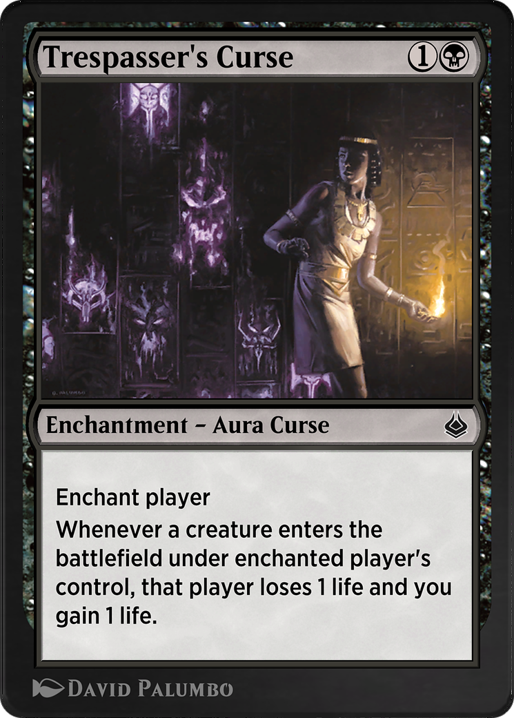 Trespasser's Curse (AKR-129)  - Amonkhet Remastered