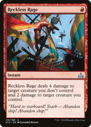 Reckless Rage (RIX-110)  - Rivals of Ixalan