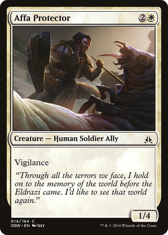 Affa Protector (OGW-014)  Foil - Oath of the Gatewatch