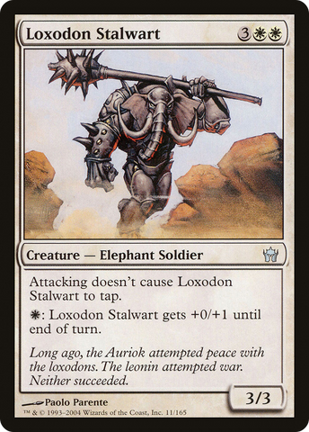 Loxodon Stalwart (5DN-011)  Foil - Fifth Dawn