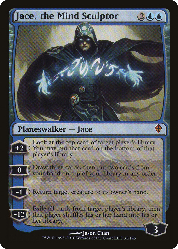 Jace, the Mind Sculptor (WWK-031)  - Worldwake