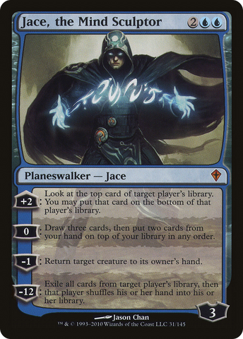 Jace, the Mind Sculptor (WWK-031)  - Worldwake