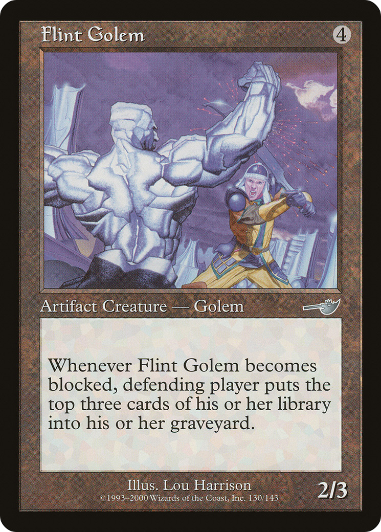 Flint Golem (NMS-130)  - Nemesis