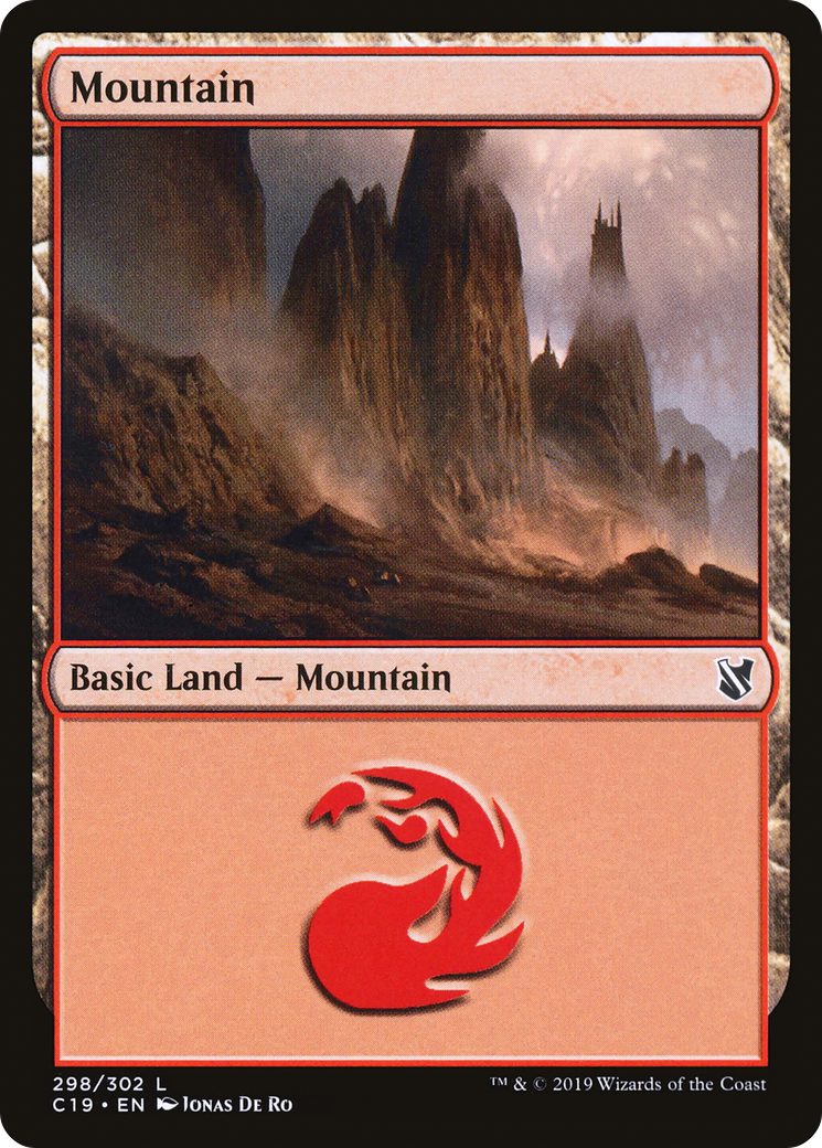 Mountain (298) (C19-298)  - Commander 2019