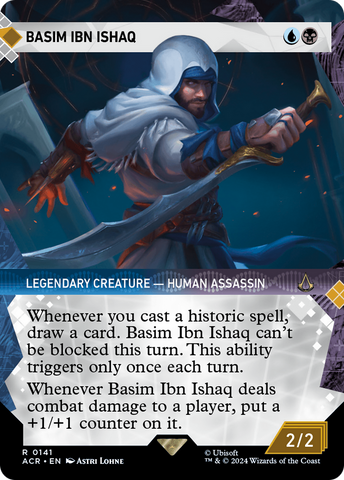 Basim Ibn Ishaq (Showcase) (ACR-141)  - Assassin's Creed: (Showcase) (Borderless)