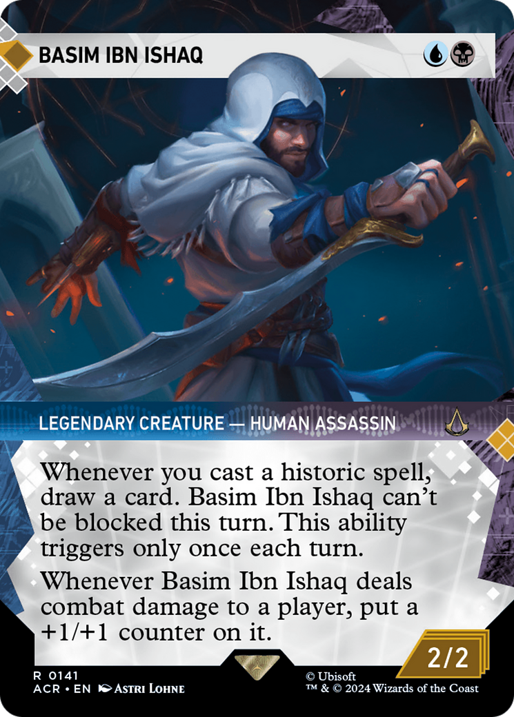 Basim Ibn Ishaq (Showcase) (ACR-141)  - Assassin's Creed: (Showcase) (Borderless)