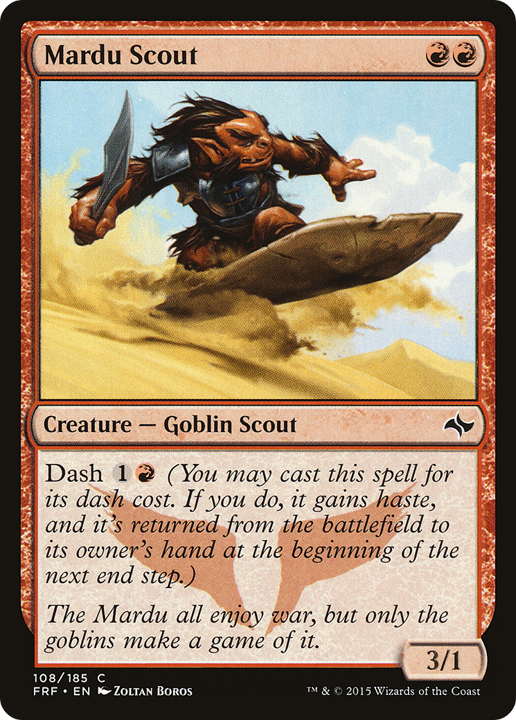 Mardu Scout (FRF-108)  Foil - Fate Reforged