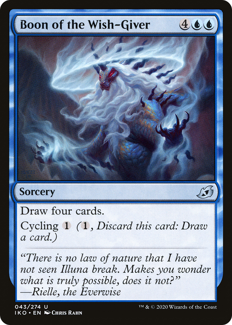 Boon of the Wish-Giver (IKO-043)  - Ikoria: Lair of Behemoths