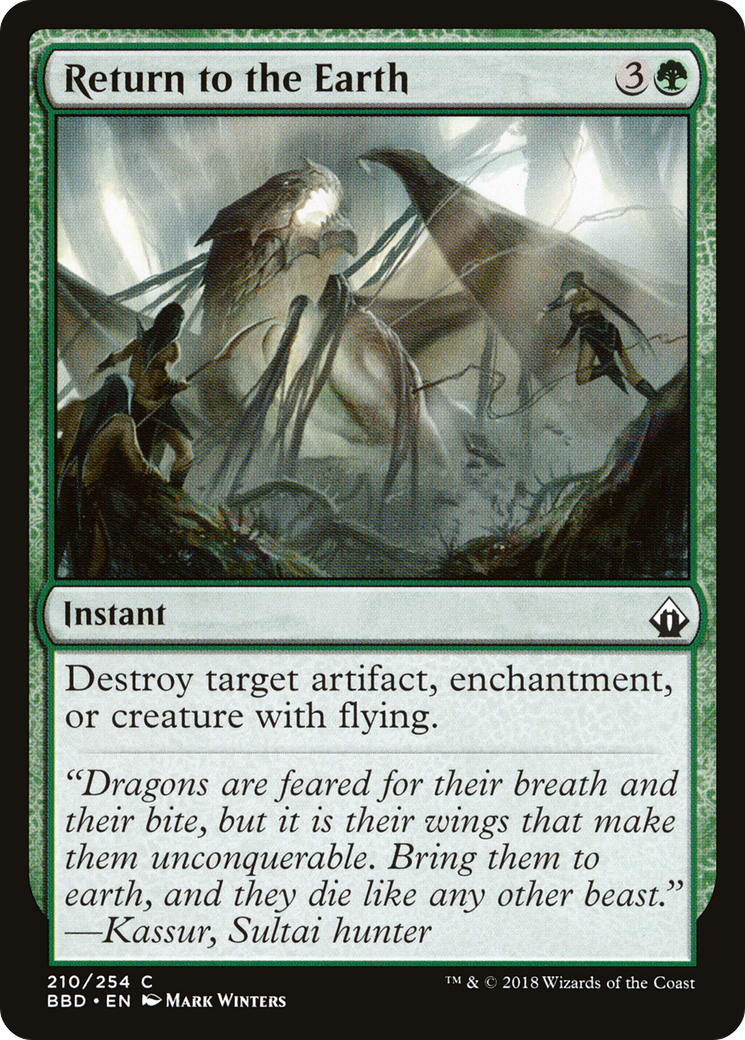 Return to the Earth (BBD-210)  - Battlebond