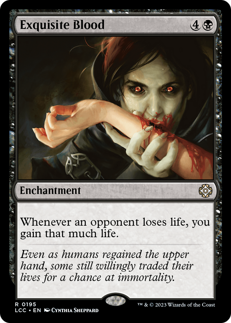 Exquisite Blood (LCC-195)  - The Lost Caverns of Ixalan Commander
