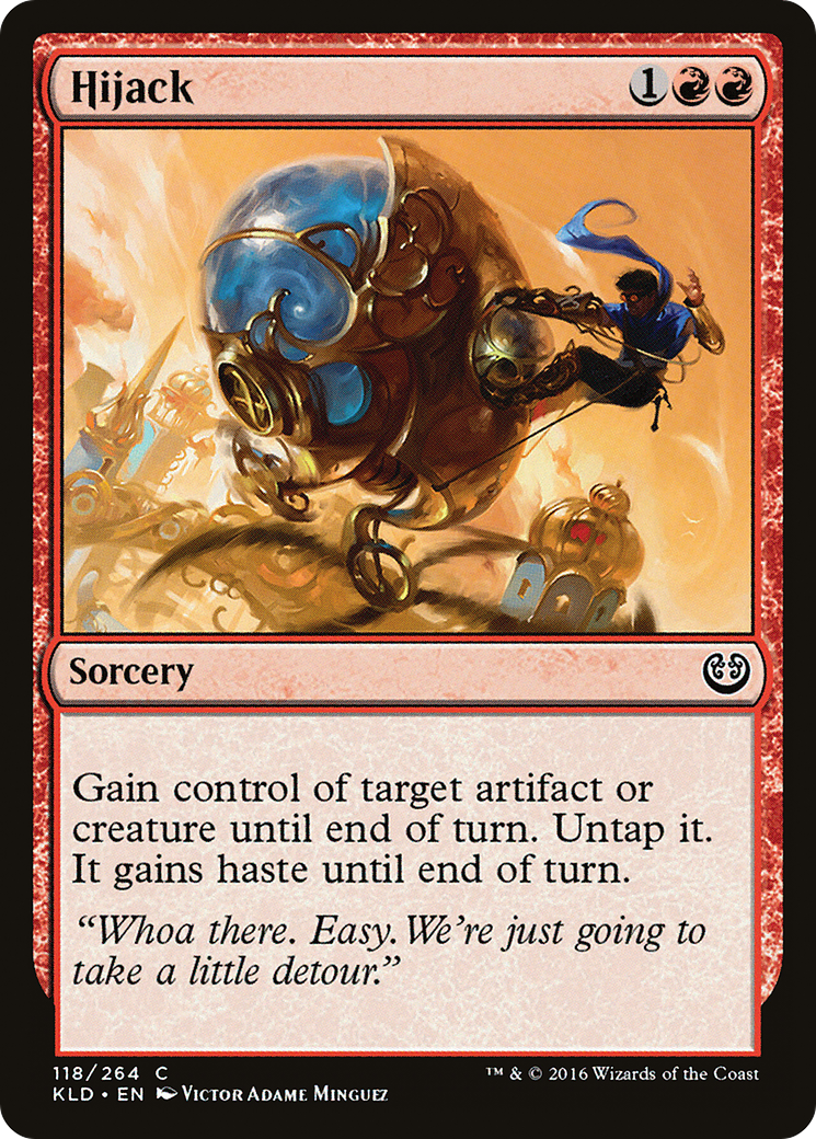 Hijack (KLD-118)  Foil - Kaladesh