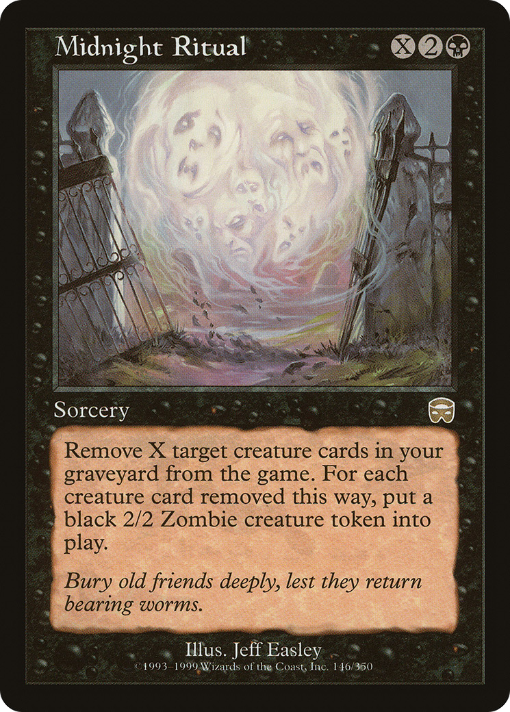 Midnight Ritual (MMQ-146)  - Mercadian Masques