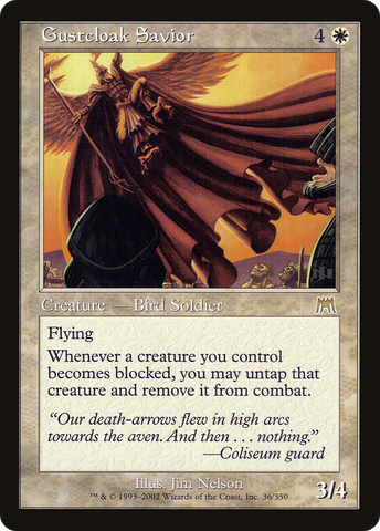 Gustcloak Savior (ONS-036)  Foil - Onslaught
