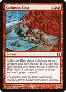 Sulfurous Blast (CMD-137)  - Commander 2011