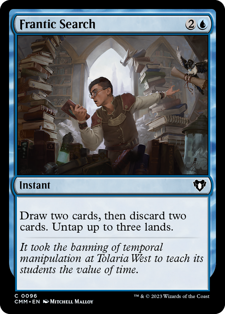 Frantic Search (CMM-096)  - Commander Masters
