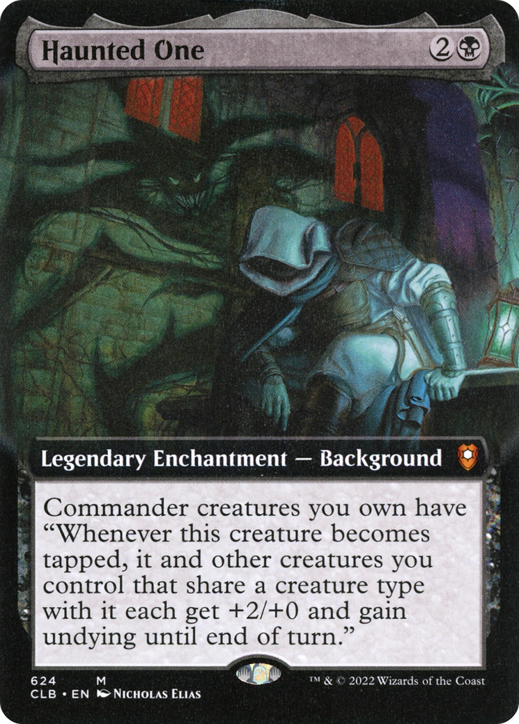 Haunted One (Extended Art) (CLB-624) - Commander Legends: Battle for Baldur's Gate: (Extended Art) Foil