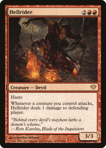 Hellrider (DKA-093)  Foil - Dark Ascension