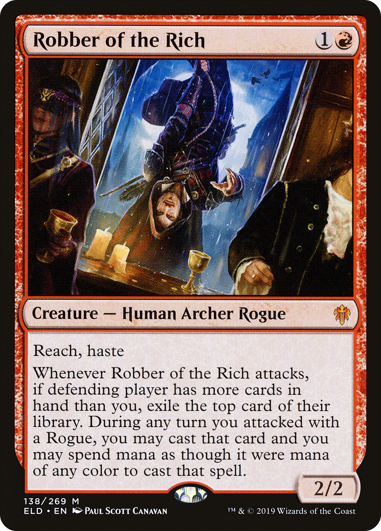 Robber of the Rich (ELD-138) - Throne of Eldraine Foil