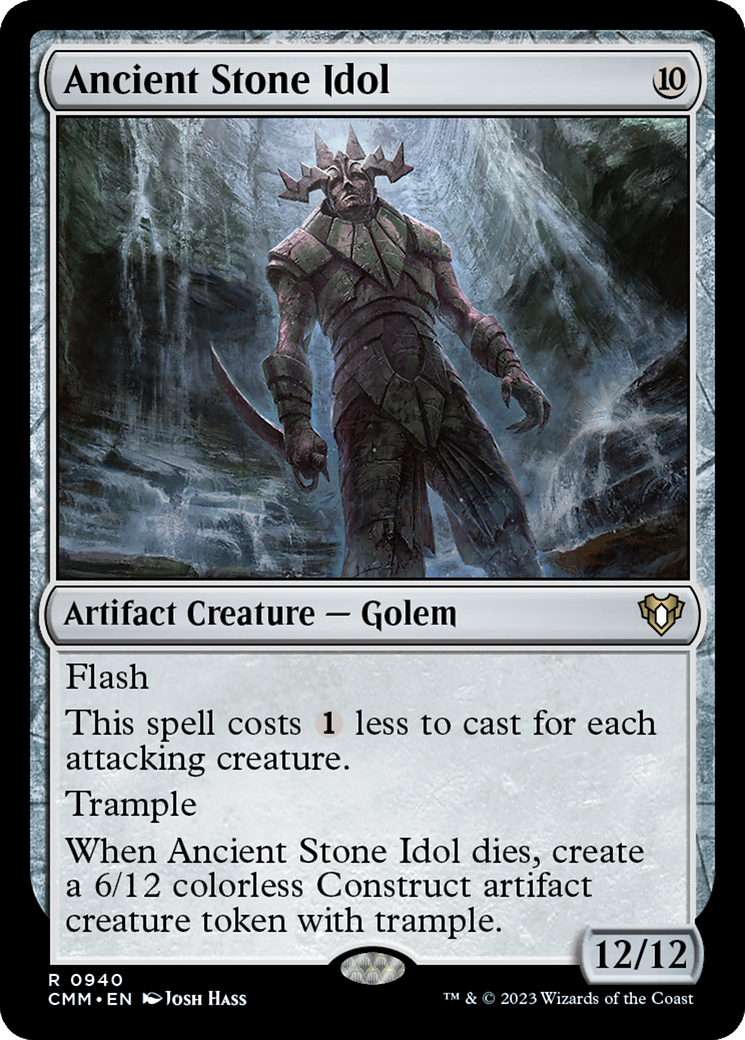 Ancient Stone Idol (CMM-940)  - Commander Masters