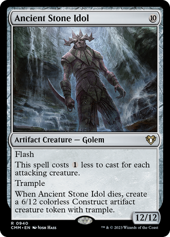 Ancient Stone Idol (CMM-940)  - Commander Masters
