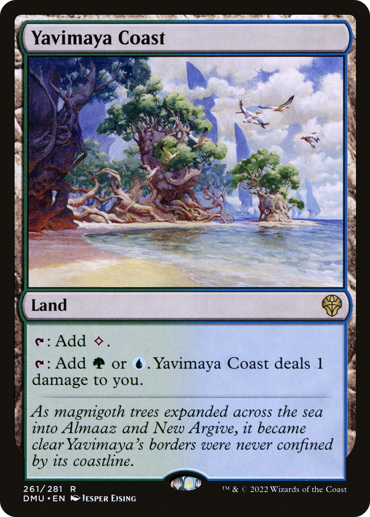 Yavimaya Coast (DMU-261)  - Dominaria United