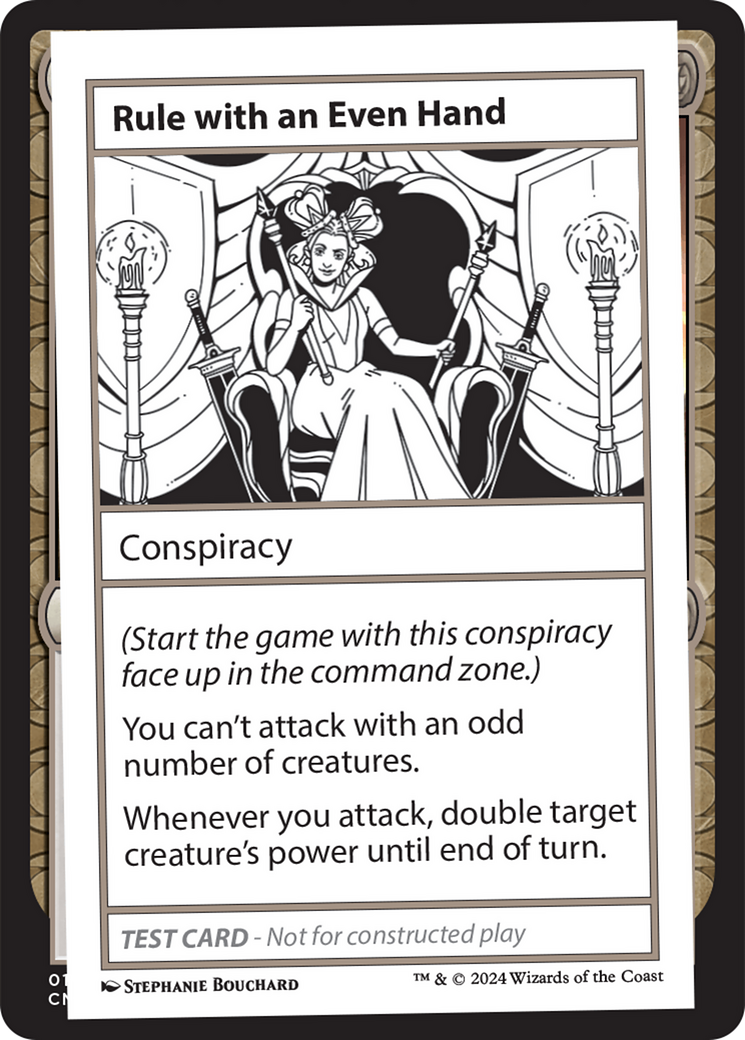 Rule with an Even Hand (MB2PC-)  - Mystery Booster 2