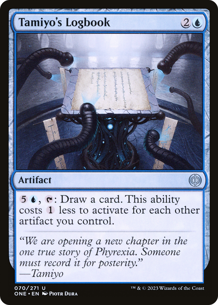 Tamiyo's Logbook (ONE-070)  - Phyrexia: All Will Be One