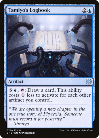Tamiyo's Logbook (ONE-070)  - Phyrexia: All Will Be One