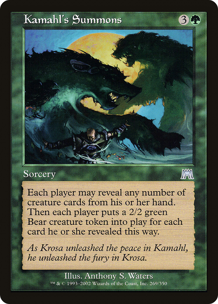 Kamahl's Summons (ONS-269)  - Onslaught