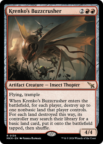 Krenko's Buzzcrusher (MKM-136)  - Murders at Karlov Manor