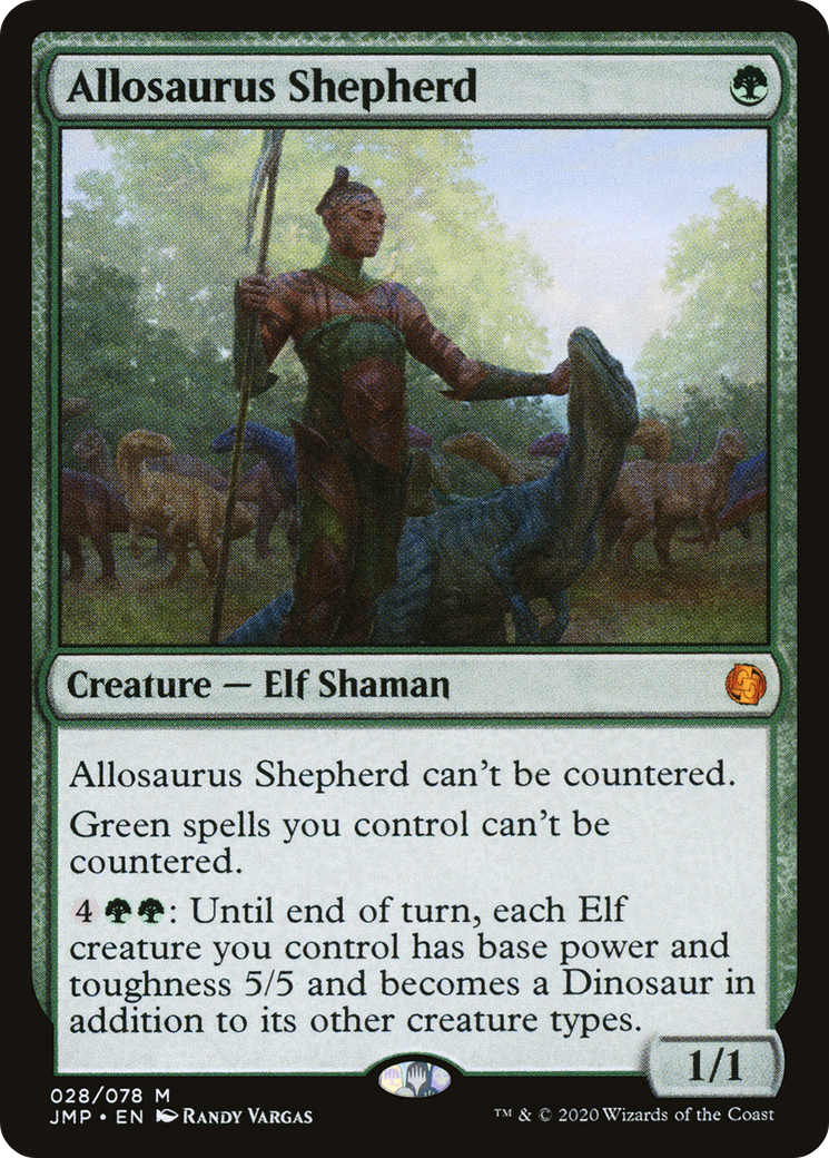 Allosaurus Shepherd (JMP-028)  - Jumpstart