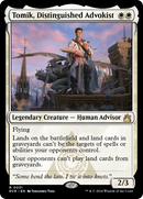 Tomik, Distinguished Advokist (RVR-031)  Foil - Ravnica Remastered