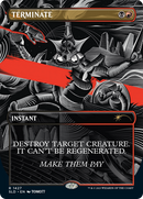 Terminate (SLD-1427)  - Secret Lair Drop (Borderless)