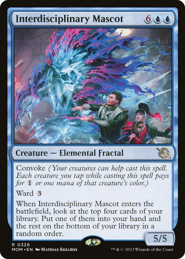 Interdisciplinary Mascot (MOM-326)  Foil - March of the Machine
