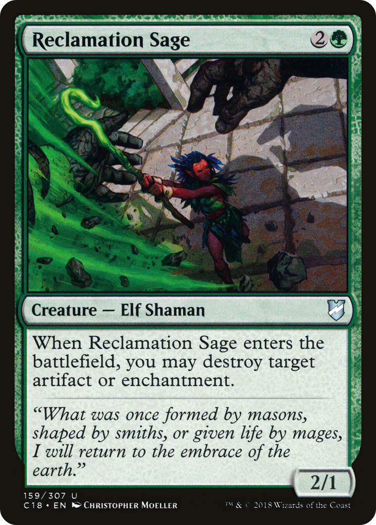 Reclamation Sage (C18-159)  - Commander 2018
